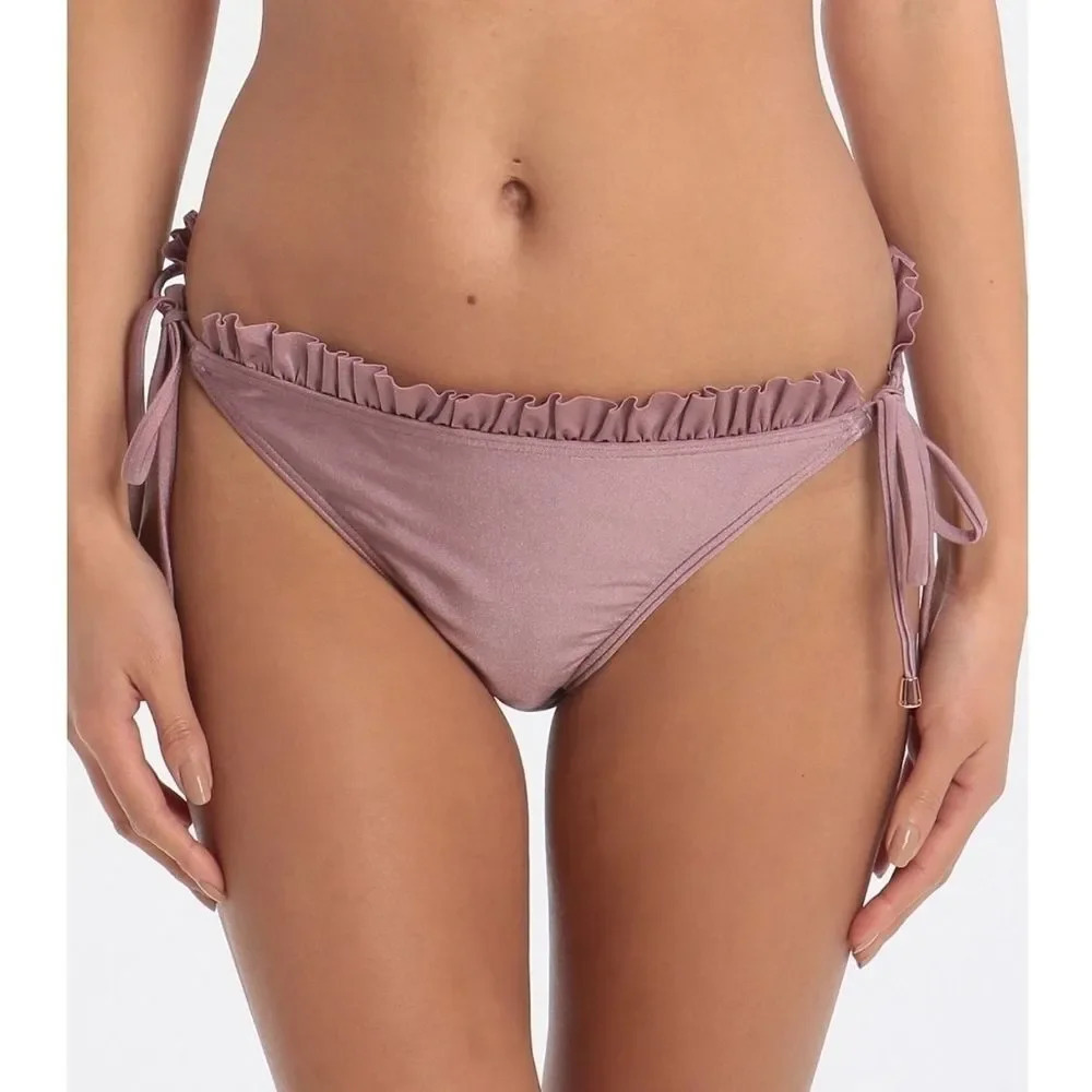 Ted Baker pink ruffled bikini bottom